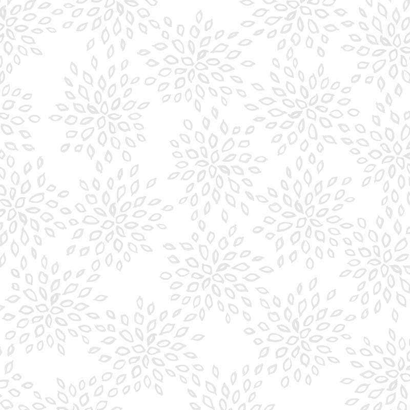 Symmetrical leaf-like pattern in grayscale