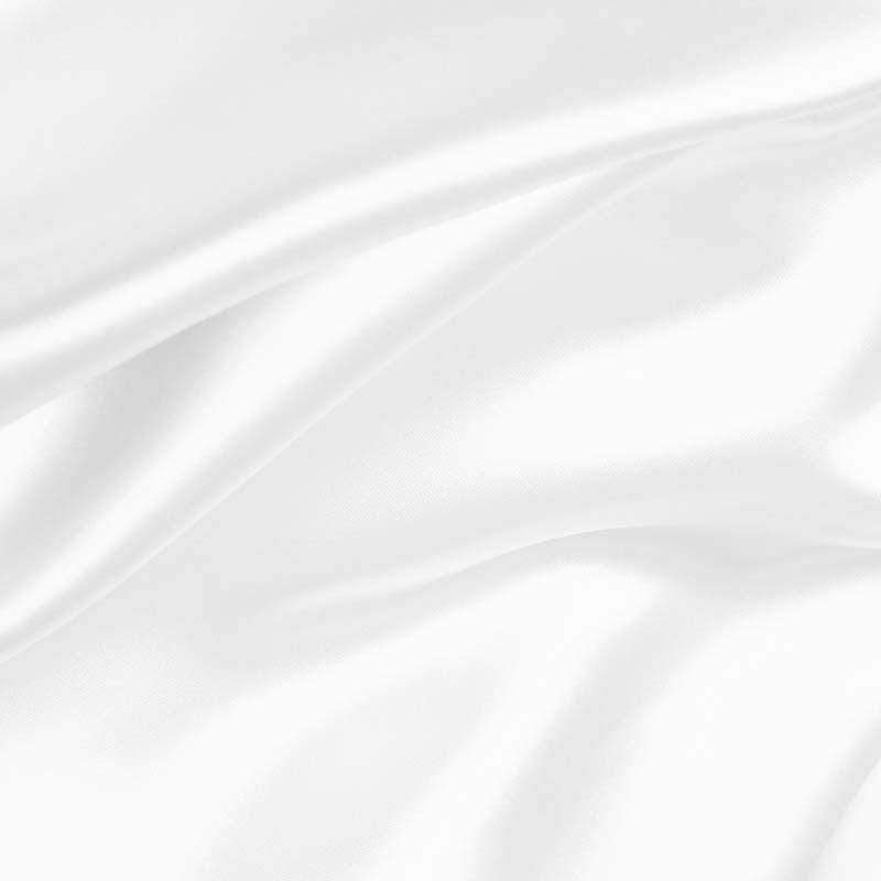 Flowing white fabric with soft texture