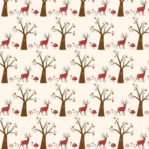 Crafter's Vinyl Supply Cut Vinyl ORAJET 3651 / 12" x 12" Woodland Valentine 10 - Pattern Vinyl and HTV by Crafters Vinyl Supply