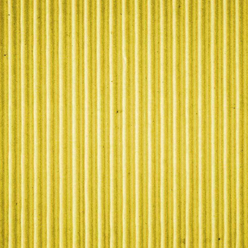 Textured yellow corrugated pattern suitable for crafting