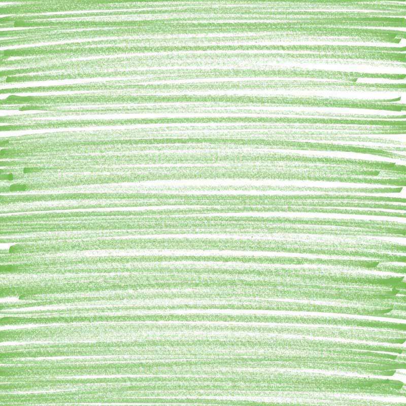 Hand-drawn green horizontal stripes pattern