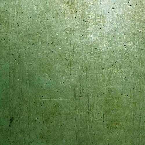 Distressed green surface with scratch details