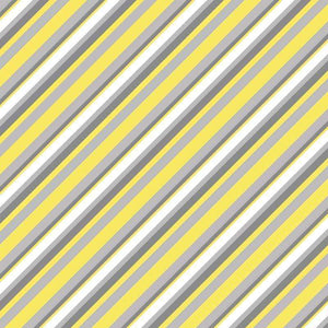 Diagonal yellow and grey striped pattern