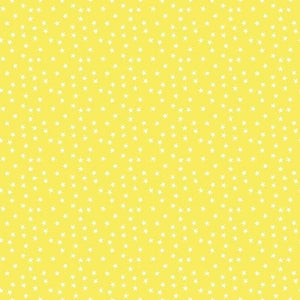 Yellow background with small white star patterns