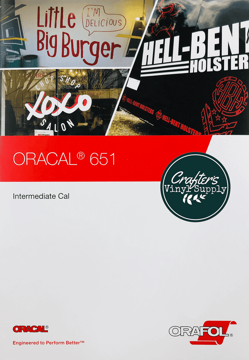 ORACAL® 651 Colour Chart – Crafter's Vinyl Supply