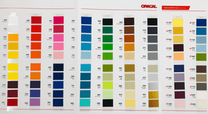 Crafter's Vinyl Supply Oracal 631 Starter Pack - 89 Colors - 12x12 Inch Sheets by Crafters Vinyl Supply