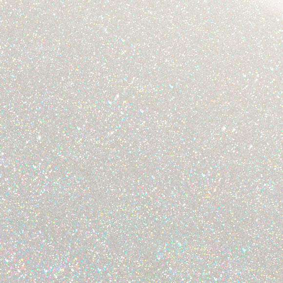 Siser Glitter Rainbow White