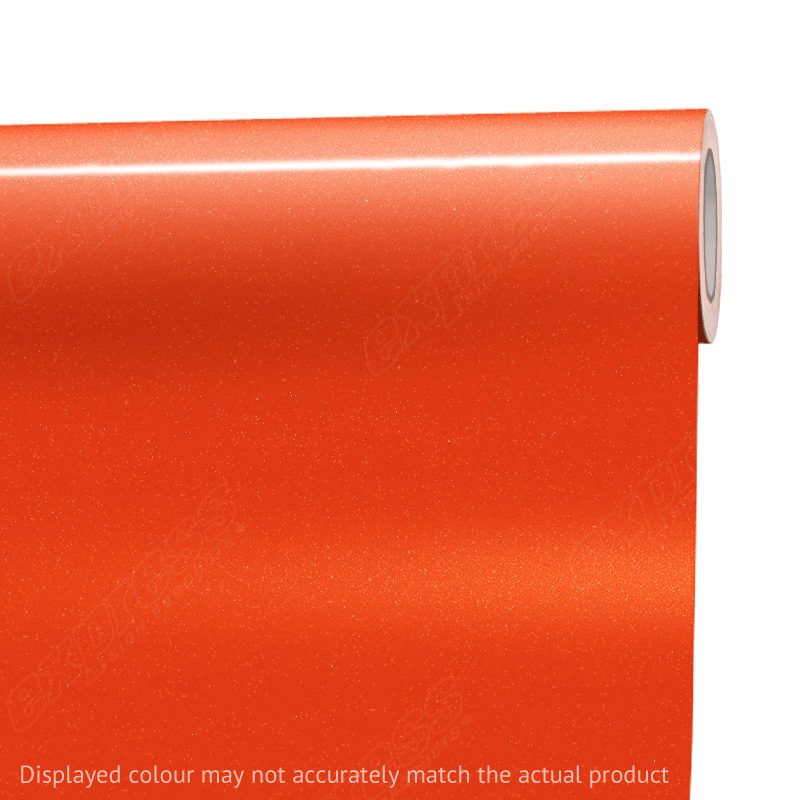 Styletech Transparent Glitter Orange